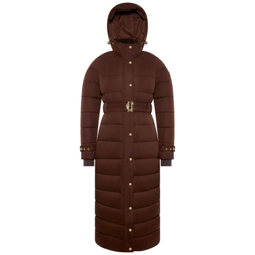 Walnut Holland Cooper Womens Arosa Luxe Longline Coat Walnut Holland Cooper Womens Arosa Luxe Longline Coat