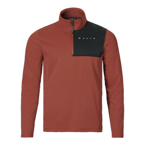 Rust Musto Mens EVO Thermal Lite Tech Fleece Rust Musto Mens EVO Thermal Lite Tech Fleece
