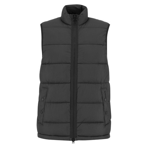 Black Barbour Mens Offshore Quilted Gilet
