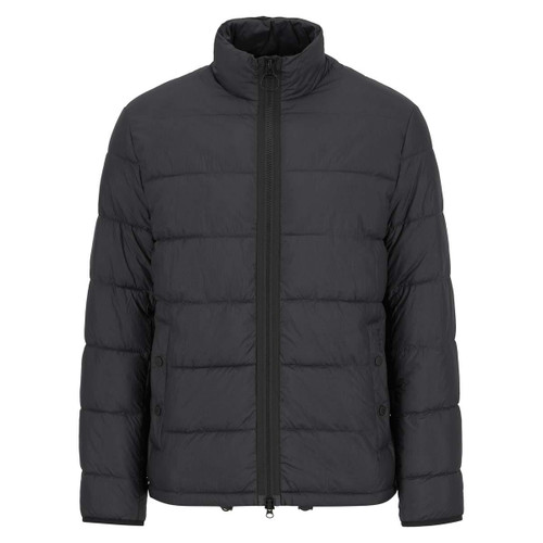 Black Barbour Mens Offshore Quilted Jacket