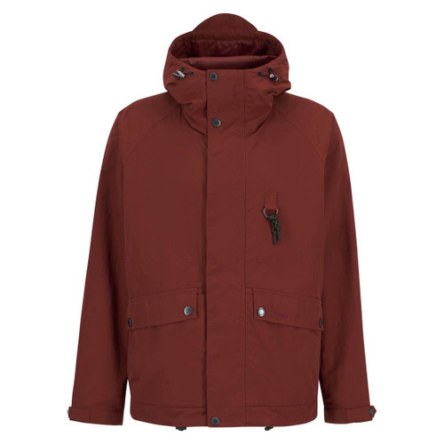 Fried Brick Barbour Mens Rig Showerproof Jacket