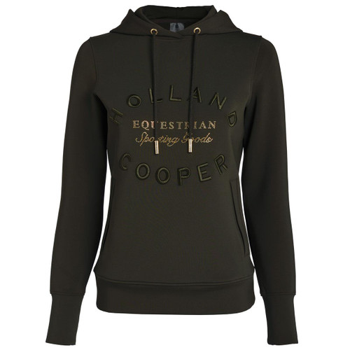 Heritage Khaki Holland Cooper Womens Crystal Hoodie