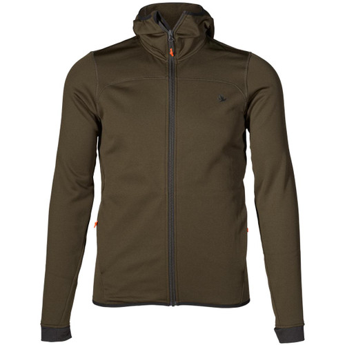 Pine Green Seeland Mens Power Fleece Jacket