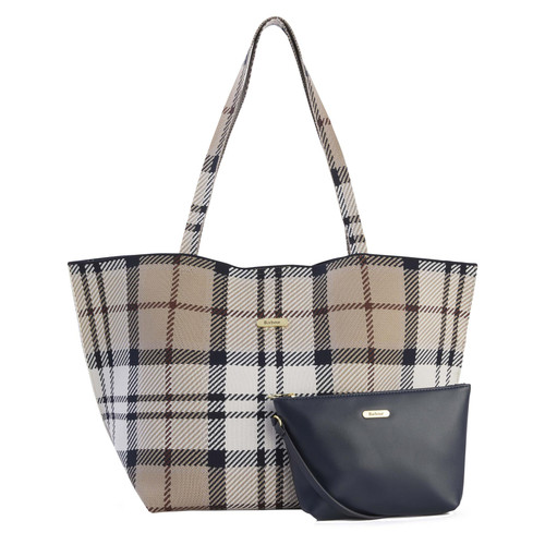 Barbour Layla Tartan Large Tote Bag