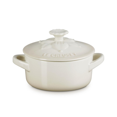 Le Creuset Stoneware Petite Casserole La Jardin Collection Meringue