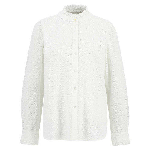 White Barbour Womens Cynthia Shirt