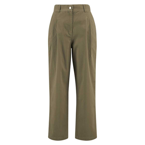 Dusky Green Barbour Womens Fern Trousers