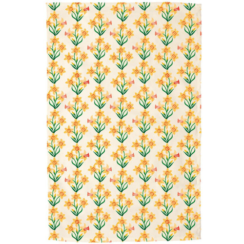Emma Bridgewater Windblown Daffodils Tea Towel