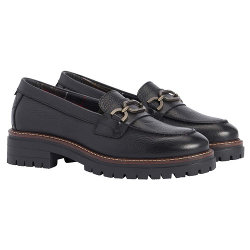Black Barbour Maddie Loafer