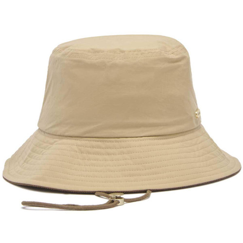 Beige Barbour Womens Asker Showerproof Bucket Hat