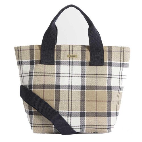 Rosewood Tartan Barbour Maisy Tartan Tote Bag