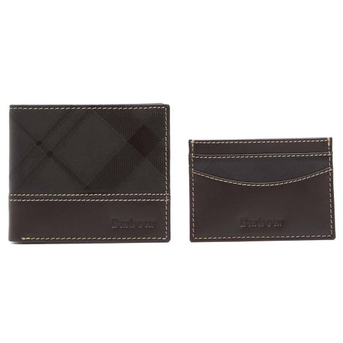 Brown Barbour Tyneside Leather Wallet