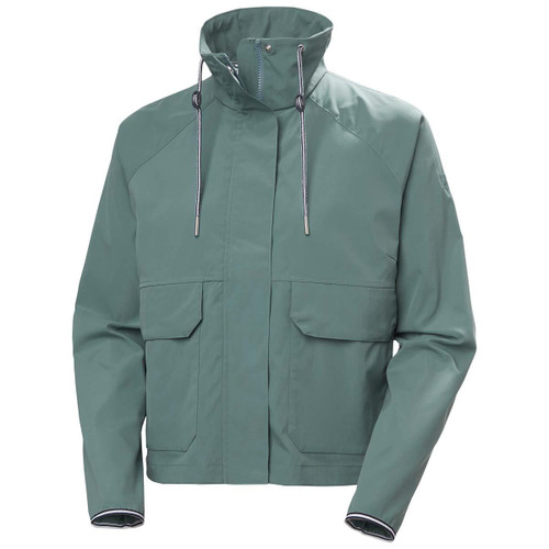 Opal Green Helly Hansen Womens Positano Light Jacket