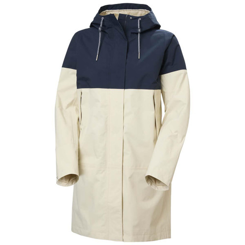 Cream Helly Hansen Womens Koster Rain Coat