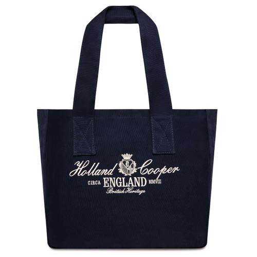 Navy Ecru Holland Cooper Womens Essential Tote Bag