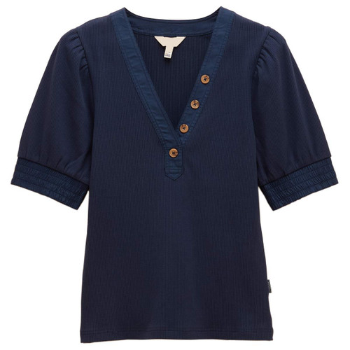 Navy Joules Womens Tabitha Ribbed Top