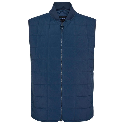 Dark Navy Barbour Mens Elmstone Quilted Gilet