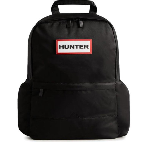 Black Hunter Nylon Large Backpack