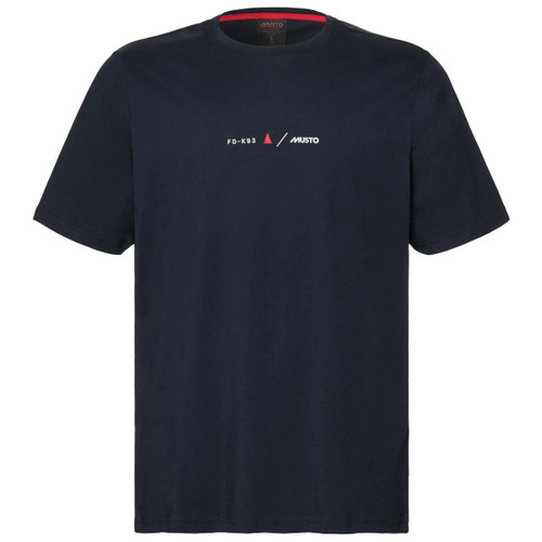 Navy Musto Mens Marine Graphic SS T-Shirt