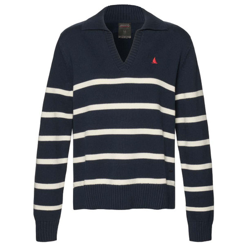 Navy Musto Womens Original Marine Knit