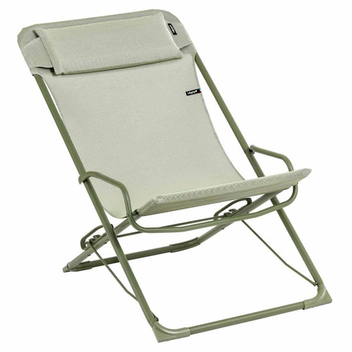 Moss Lafuma Transaswing Batyline ISO Folding Rocking Deckchair
