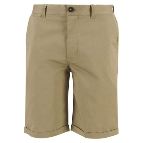 Grey Olive Barbour Mens Smart Chino Short