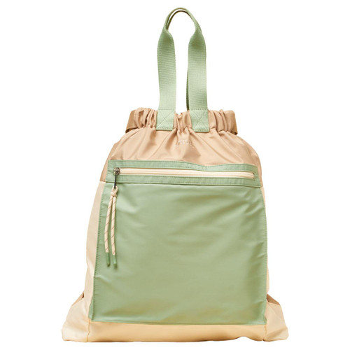 Green/Ecru Joules Womens Peplow Rucksack