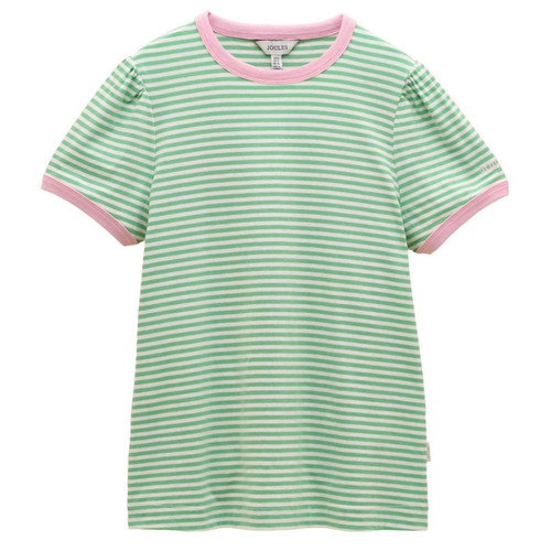Green Stripe Joules Womens Erin Striped T-Shirt