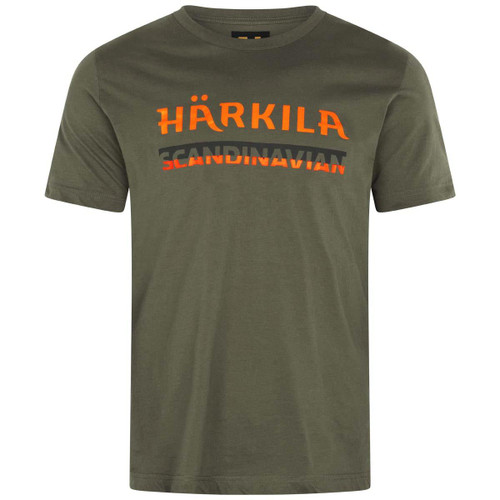 Grape Leaf Harkila Mens Scandinavian T-Shirt