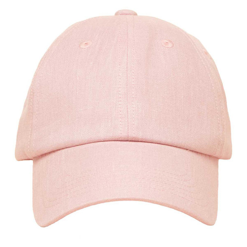 Pink Joules Womens Daley Linen Baseball Cap