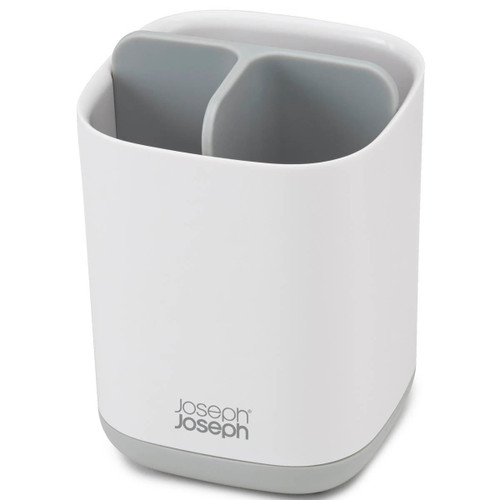 Grey/White Joseph Joseph EasyStore Toothbrush Holder