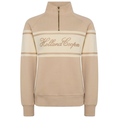 Stone Holland Cooper Womens Signature Quarter Zip Sweat