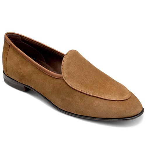 Chestnut Suede Loake Mens Belgrave Loafer