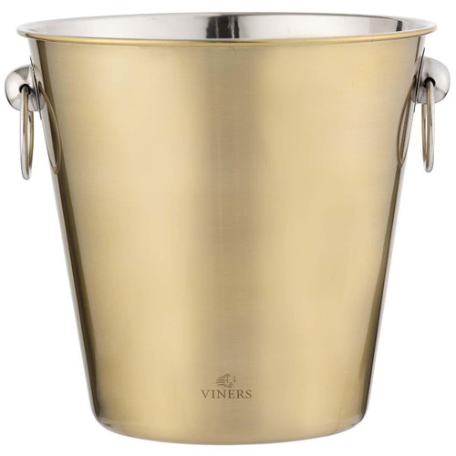 Viners Barware 4L Gold Champagne Bucket