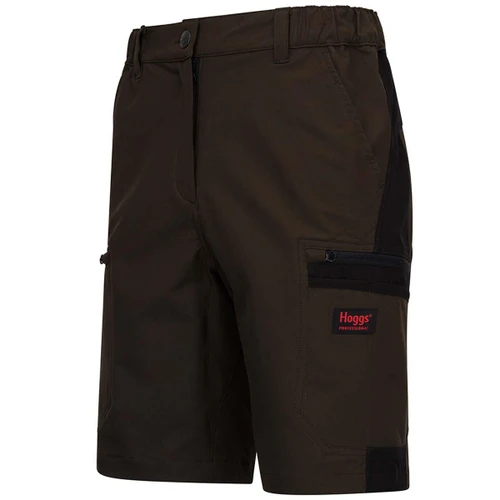 Green/Black Hoggs Of Fife Mens Green King Active Utility Short