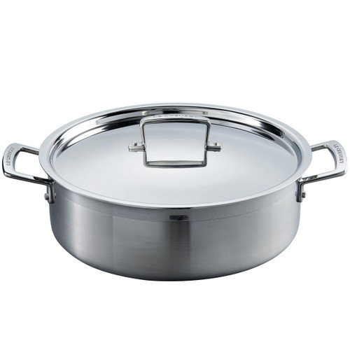 Le Creuset 3 Ply Stainless Steel 28cm Sauteuse