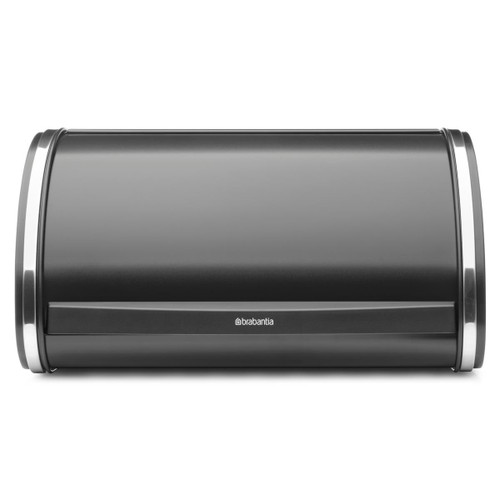 Black Brabantia Roll Top Bread Bin Medium
