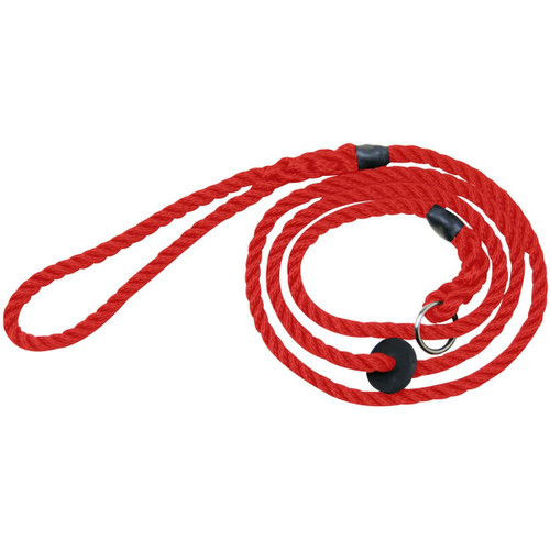 Bisley Deluxe Slip Dog Lead In Red