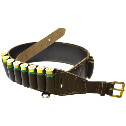 Bisley Deluxe Leather Cartridge Belt 12g