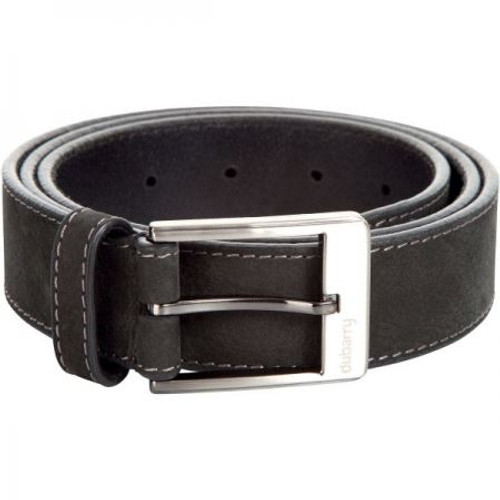 Dubarry Mens Leather Belt in Black