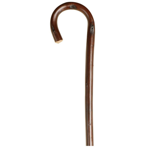 Natural Chestnut Bisley Crook Handle Walking Sticks