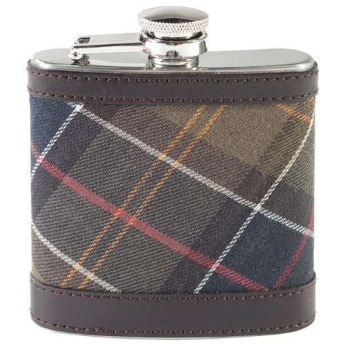 Barbour Hip Flask Classic Dark Brown Barbour Hip Flask Classic Dark Brown