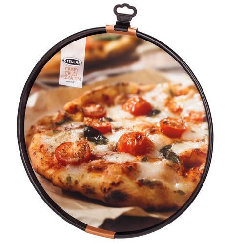 Stellar Bakeware Non-Stick Crispy Crust Pizza Tin