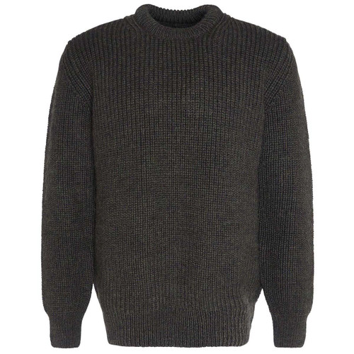 Olive Barbour New Tyne Crew Neck Sweater