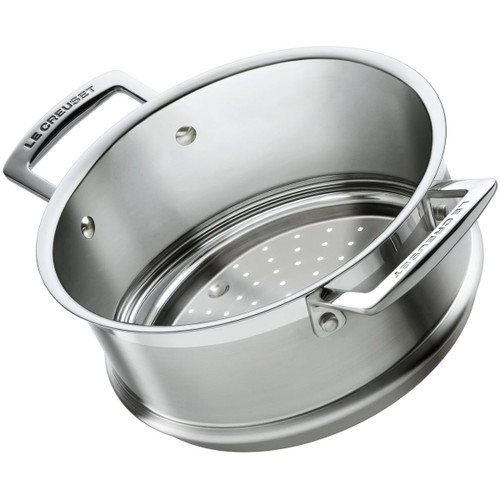 Le Creuset 20cm 3 Ply Stainless Steel Steamer