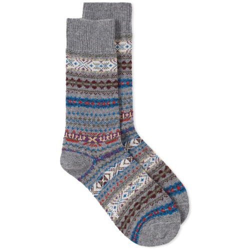 Grey Mix Barbour Mens Boyd Socks