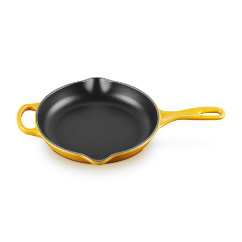  Le Creuset 23cm Cast Iron Signature Frying Pan With Metal Handle Nectar