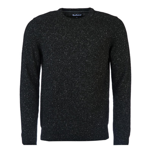Black Barbour Mens Tisbury Crew
