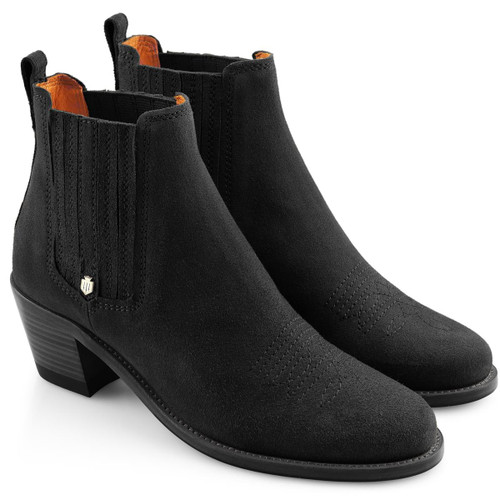 Black Fairfax & Favor Womens Rockingham Ankle Boot