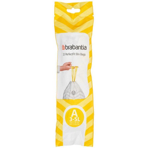 Code A 3-5L Brabantia Bin Liners PerfectFit Bin Bags